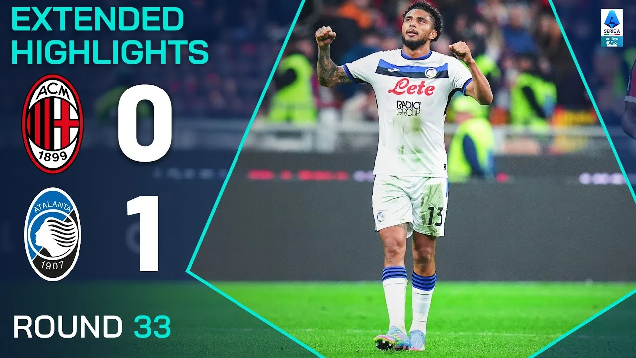 Atalanta trionfa contro il Milan grazie al gol decisivo di Ederson nella Serie A 2024/25